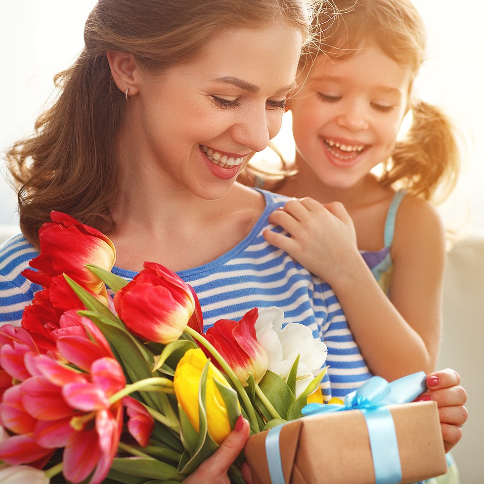 bigstock-Happy-Mother-s-Day-Child-Daug-232215373 A North Carolina woman searching on her laptop "How Does the Abortion Pill Work?"