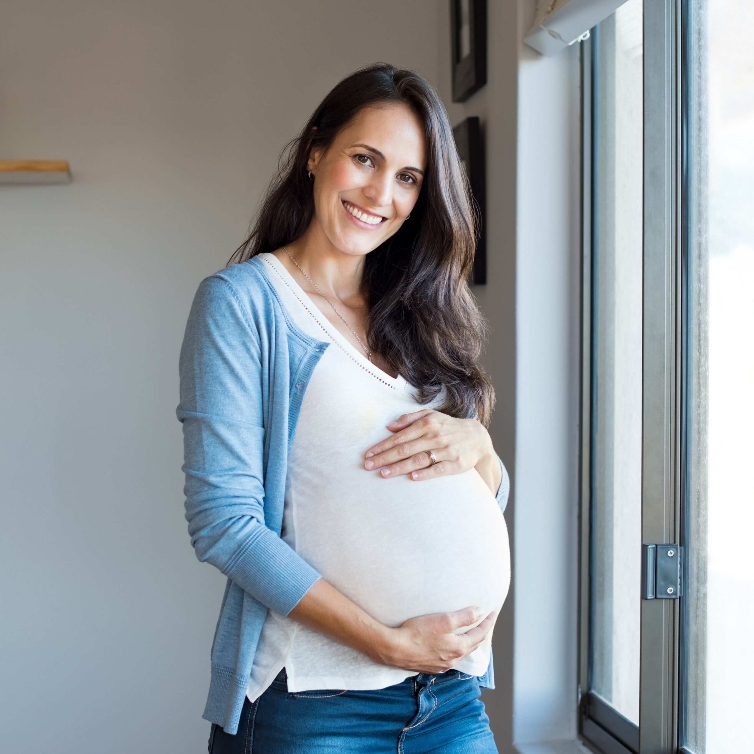 bigstock-Happy-pregnant-woman-with-big--203276155 (1) A woman in North Carolina wondering "How Late Can You Take the Abortion Pill?"