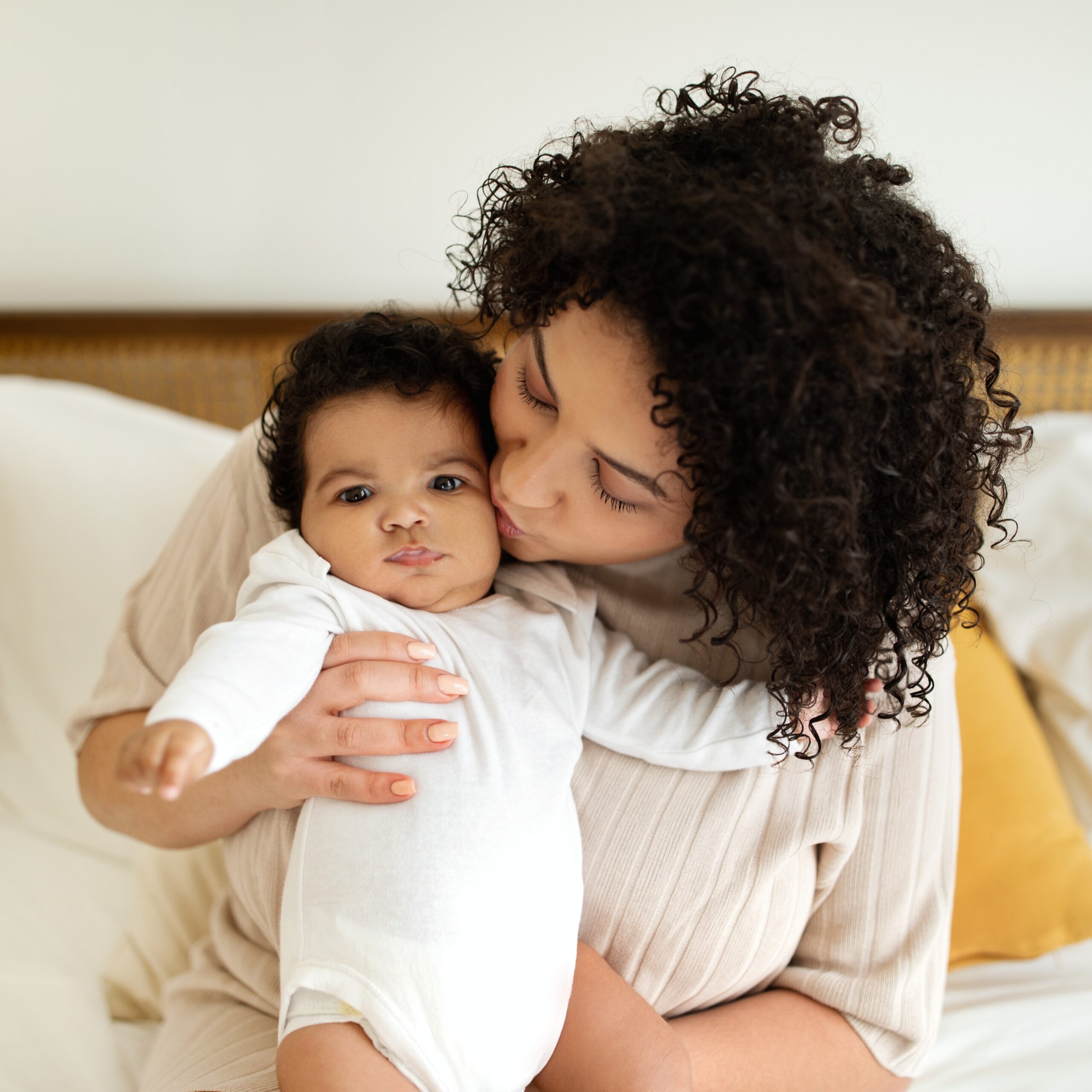 bigstock-Satisfied-Black-Millennial-Mom-477087913 A woman holding a free pregnancy test in Hampstead, North Carolina